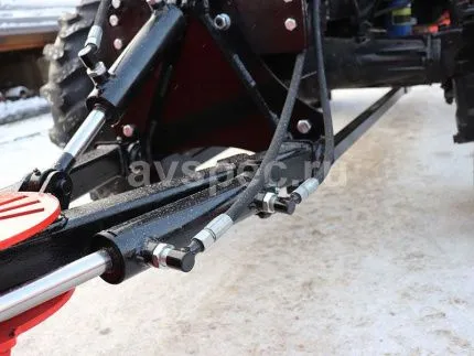 Отвал Снеговик на DF 304 G2 ОК2000