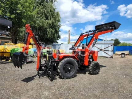 Экскаваторно-погрузочный комплекс на базе Минитрактора Уралец-224 (4×4)